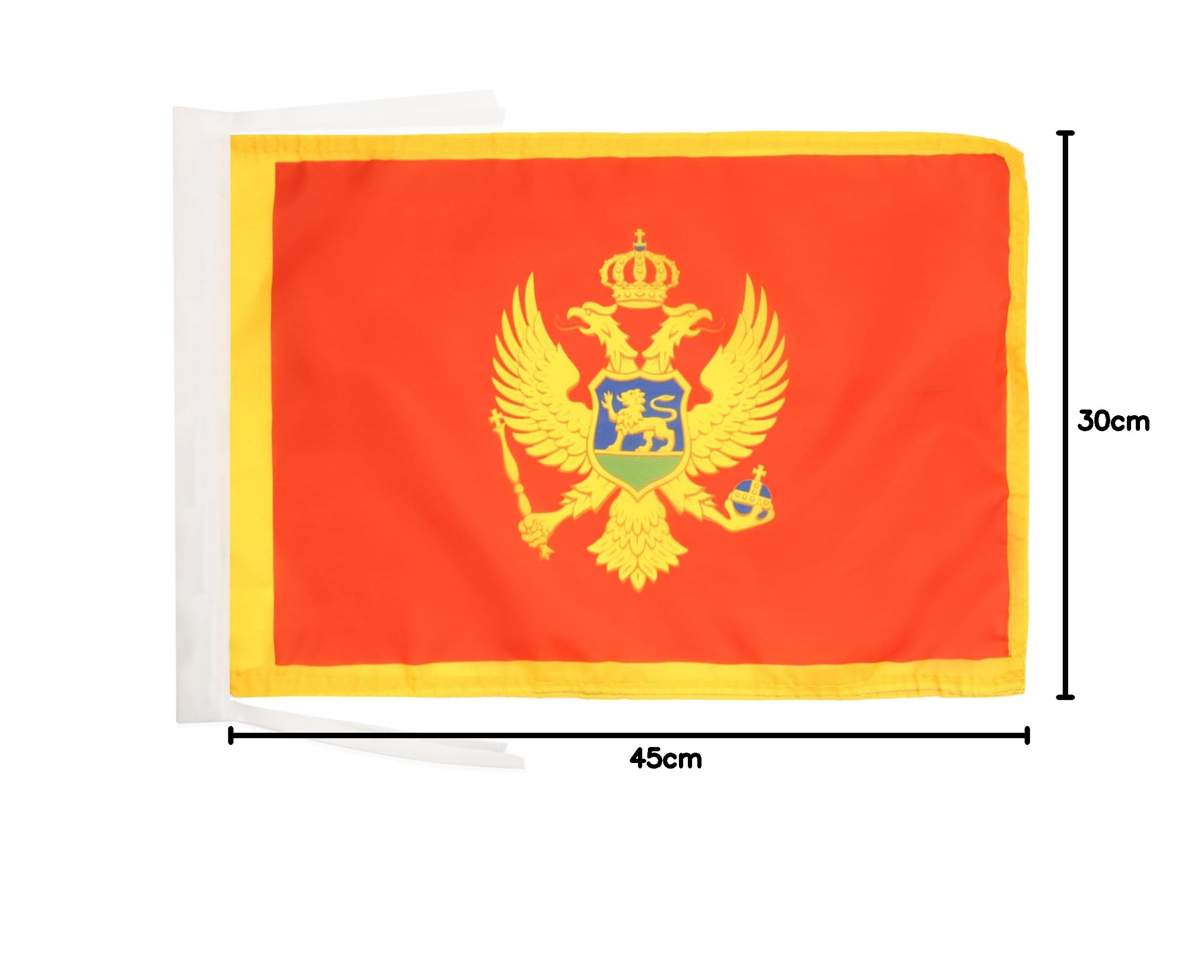 Amazon.co.jp: AZ FLAG モンテネグロ国旗 18インチ x 12インチ コード
